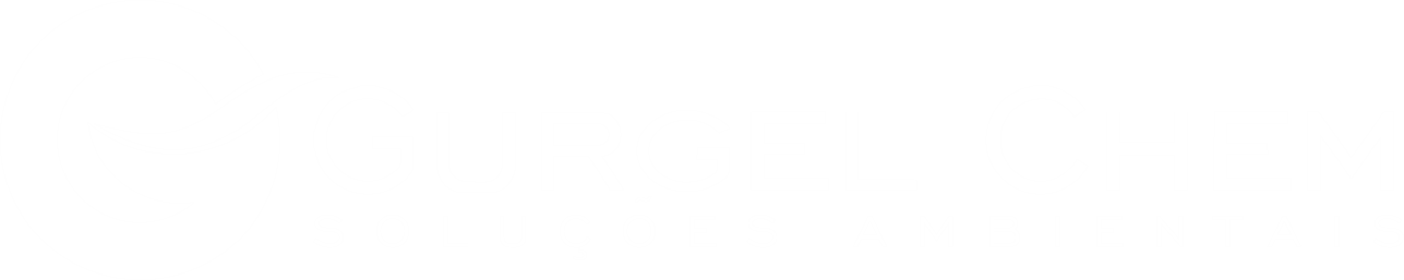 logo gurgel chem horizontal branca - licenciamento ambiental